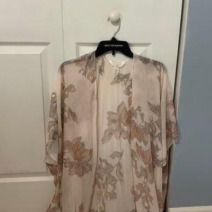 Floral kimono